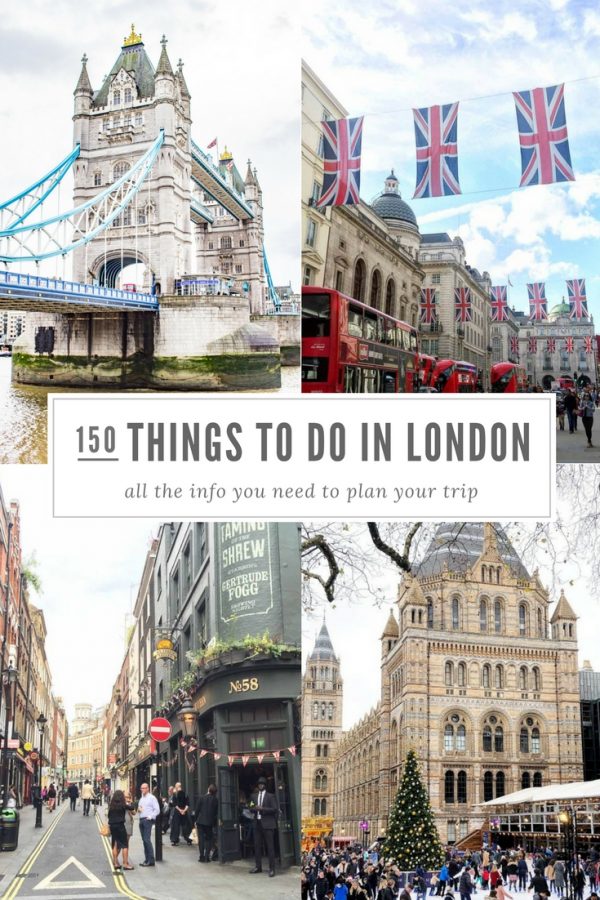 150+ Things to do in London - all the best museums, historical sites, tours, restaurants, and things to do in London.