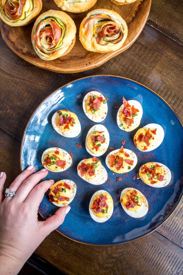 Learn how to make the best deviled eggs with this simple 15-minute recipe! Perfect for Easter!