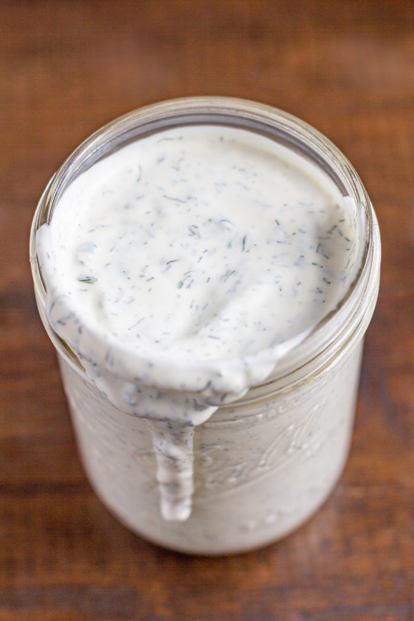 The Very Best Ranch Dressing - how to make ranch dressing from scratch in just 5 minutes!