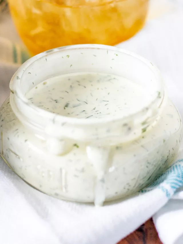 The Very Best Ranch Dressing Story