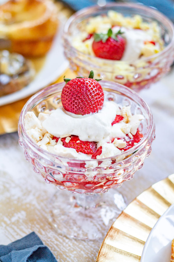 Eton Mess is a traditional British dessert that is perfect for summertime!