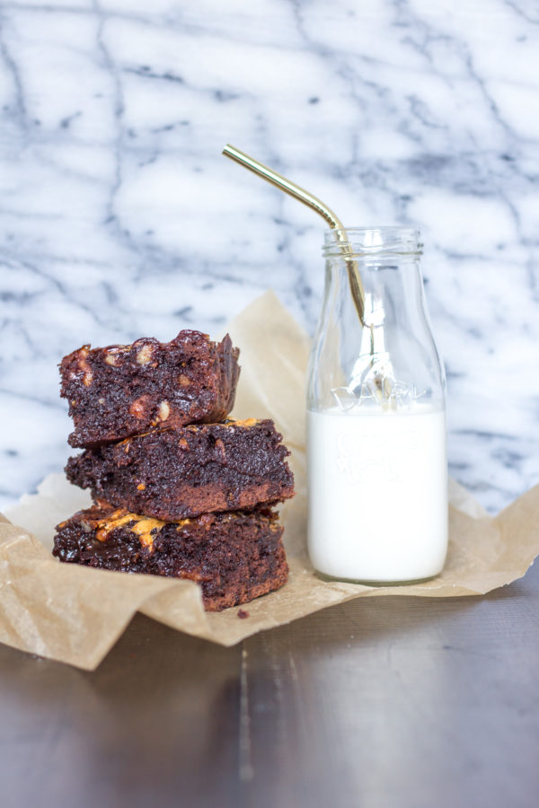 The Best Brownie Recipe - an easy recipe for the most moist and gooey brownies!