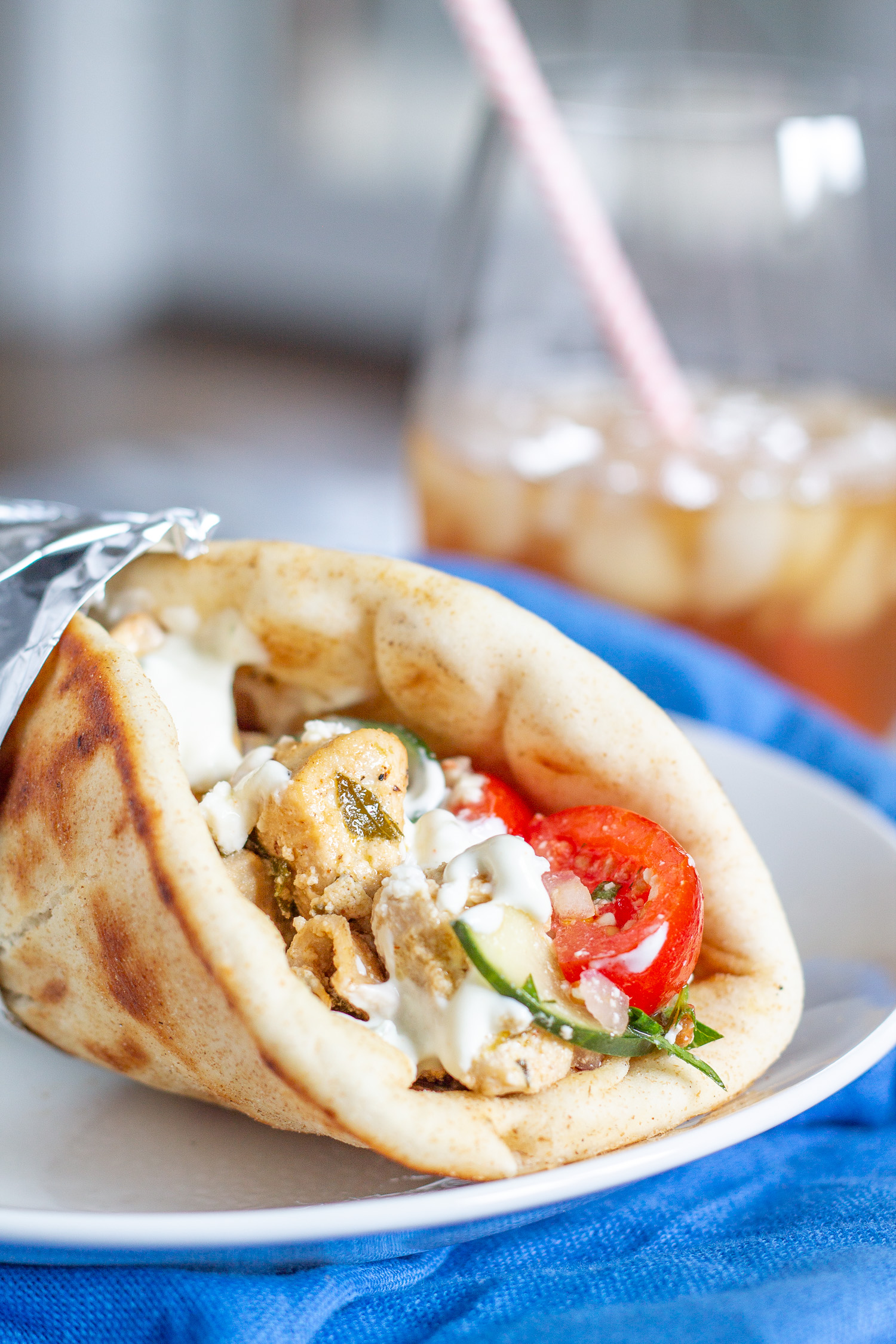 How to Make Greek Chicken Pitas | An Easy Greek Chicken Recipe