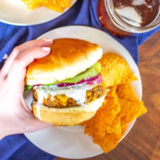 Sweet Potato and Black Bean Veggie Burgers