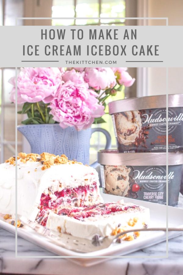 How to Make an Ice Cream Icebox Cake - an easy no bake dessert recipe!