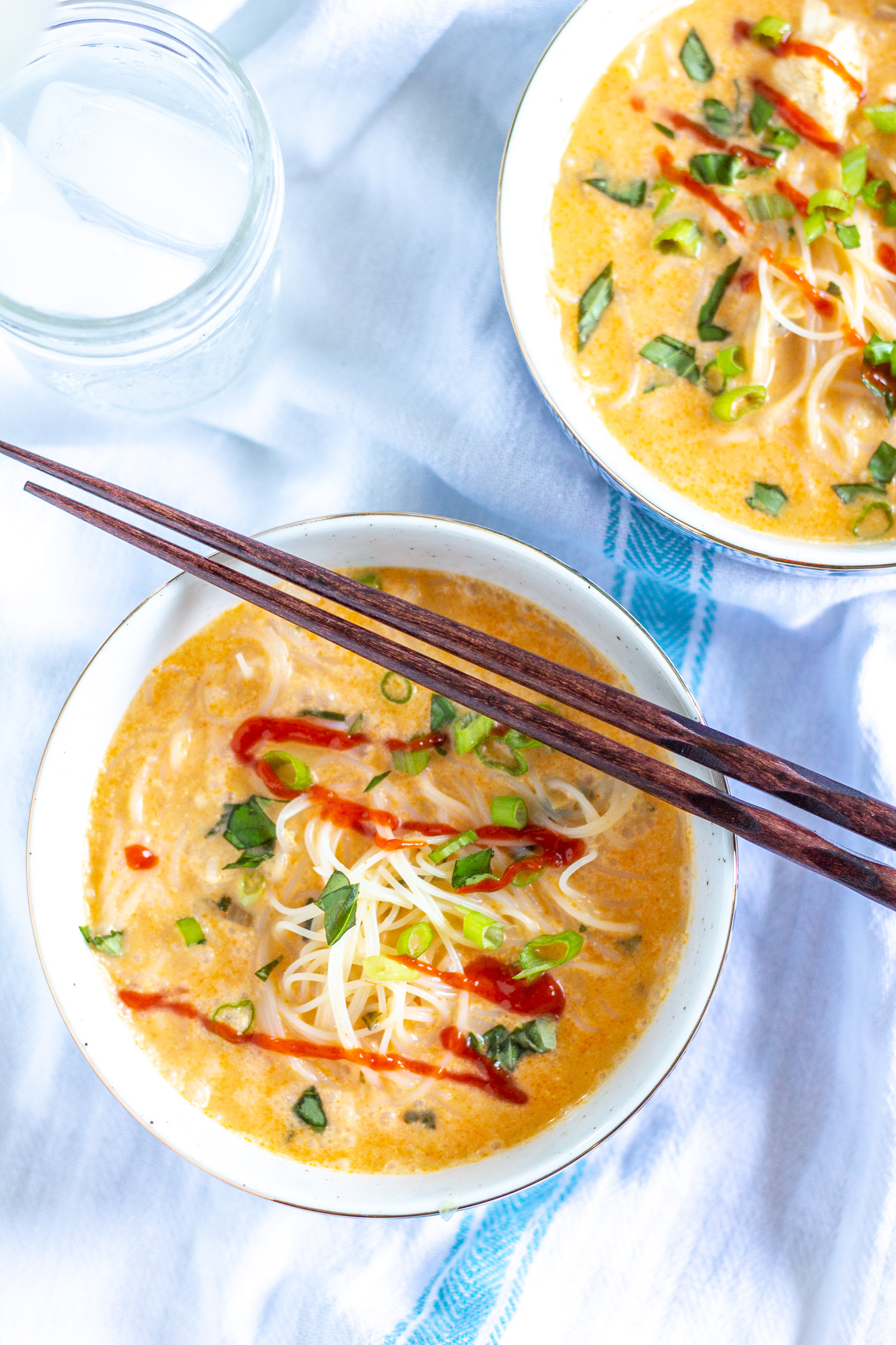 Thai Curry Noodle Soup with Chicken | An Easy Weeknight Dinner Recipe
