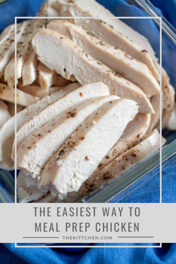 The Easiest Way to Meal Prep Chicken | Learn the timesaving hacks for cooking big batches of tender chicken! #dinner #mealprep #chicken