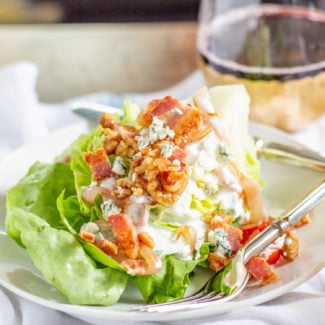 Steakhouse Style Wedge Salad