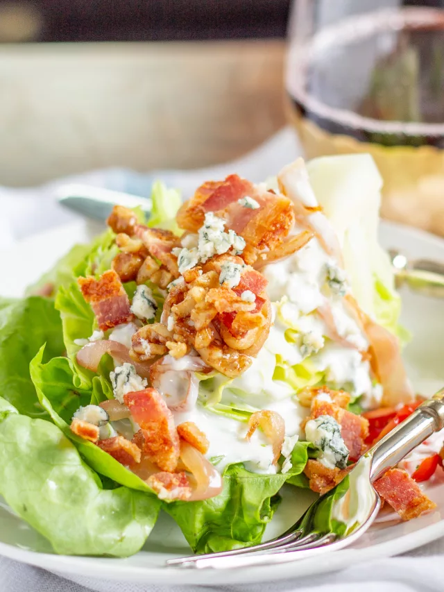 Steakhouse Style Wedge Salad Story