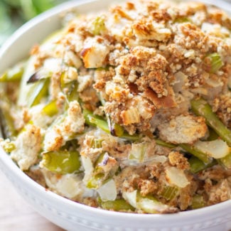 Sugar Snap Pea Casserole