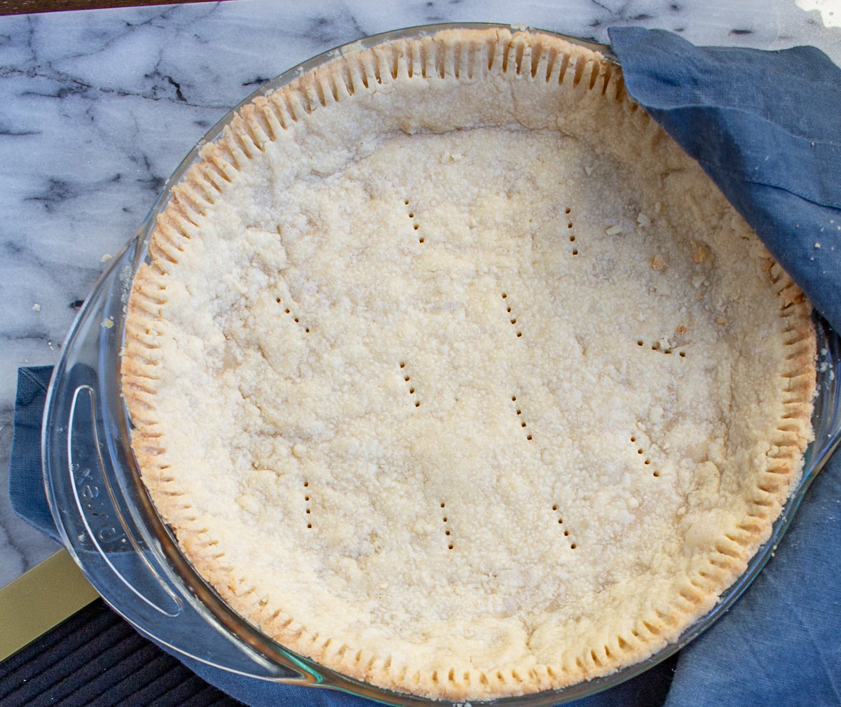 No Roll Pie Crust Recipe How to make a Shortbread Pie Crust
