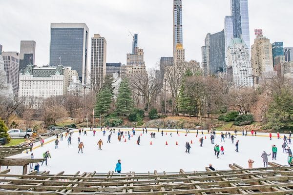 Christmas in NYC | What to do in New York City at Christmastime : Wollman Rink in Central Park