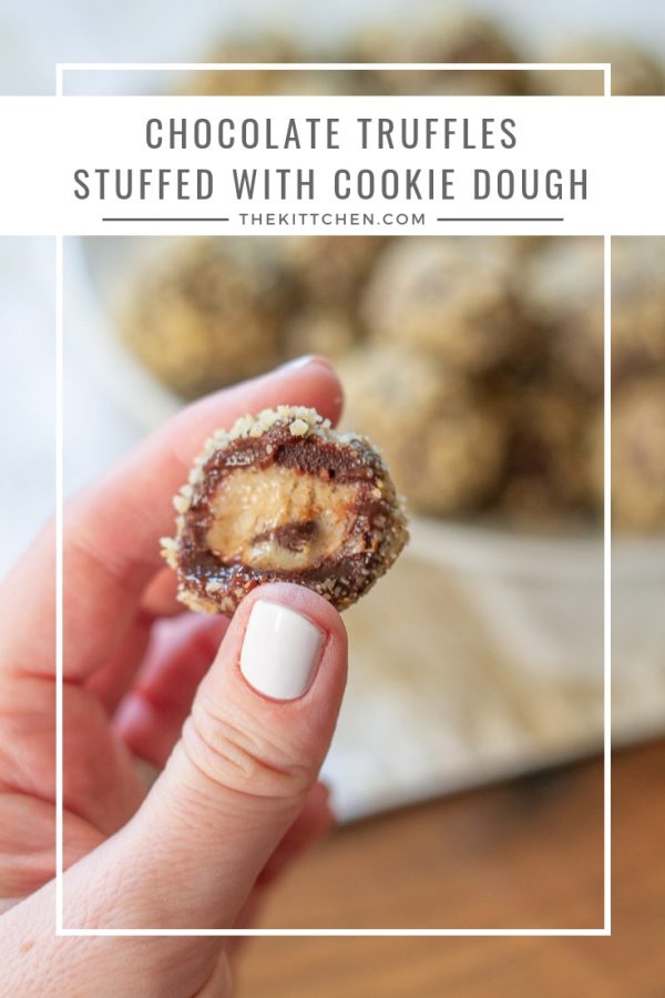 Let me teach you how to make truffles just in time for Valentine's Day. These Chocolate Truffles Stuffed with Cookie Dough are a delicious homemade gift, and they are easier to make than you think! of Summer style guide 14