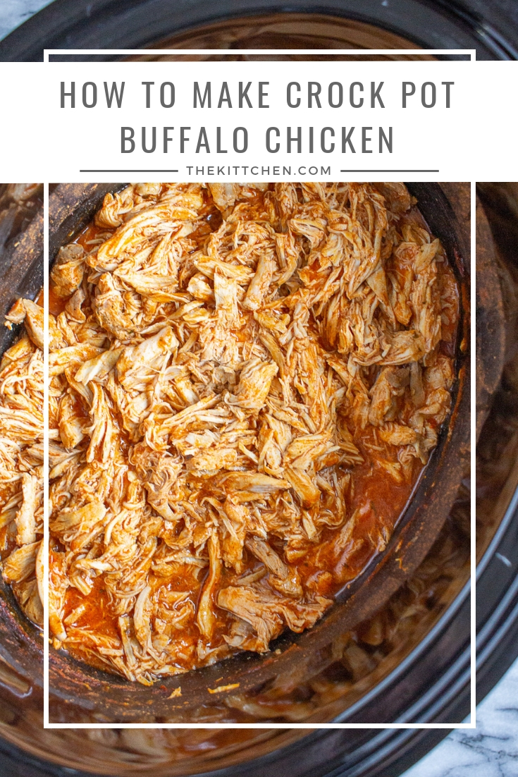 How to make Crock Pot Buffalo Chicken | Easy Buffalo Chicken Recipe