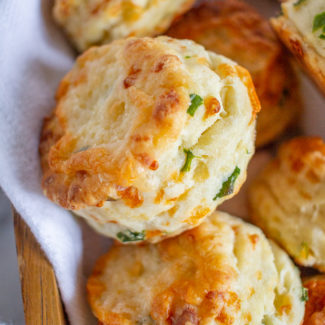 Green Onion and Cheddar Biscuits