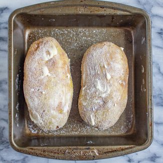 How to make Buffalo Chicken Loaded Baked Potatoes