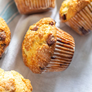 The Best Chocolate Chip Muffins