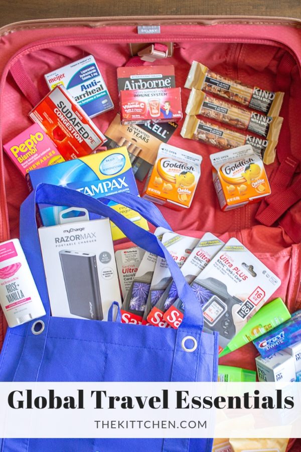 Global Travel Essentials | Don't forget to pack these things if you are traveling abroad!