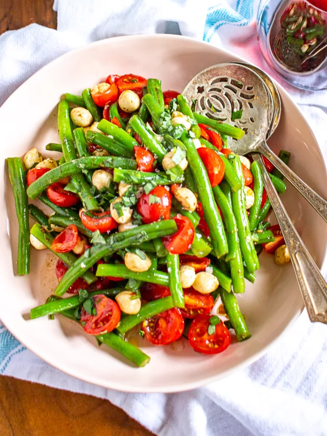Green Bean and Tomato Salad Story