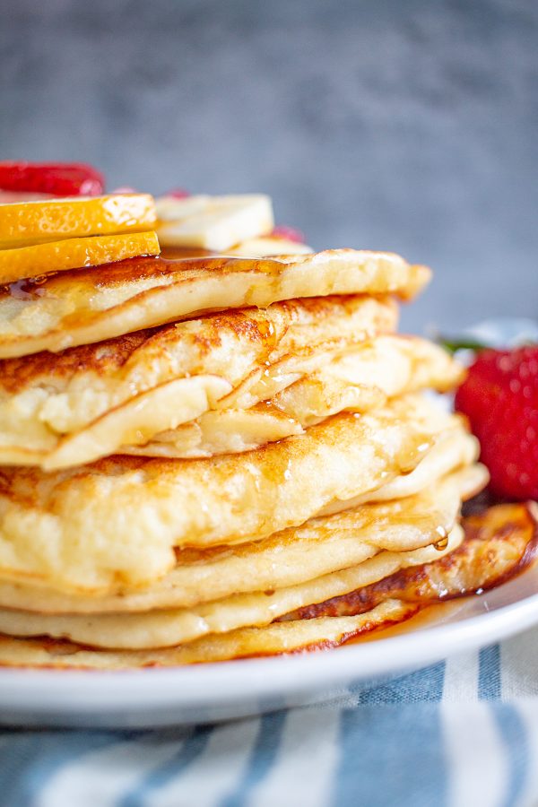 Lemon Ricotta Pancakes | These light lemony pancakes are the best way to start your day.