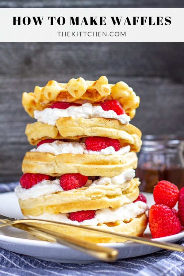 Easy From-Scratch Waffles | Learn how to make light and fluffy waffles with this easy recipe!