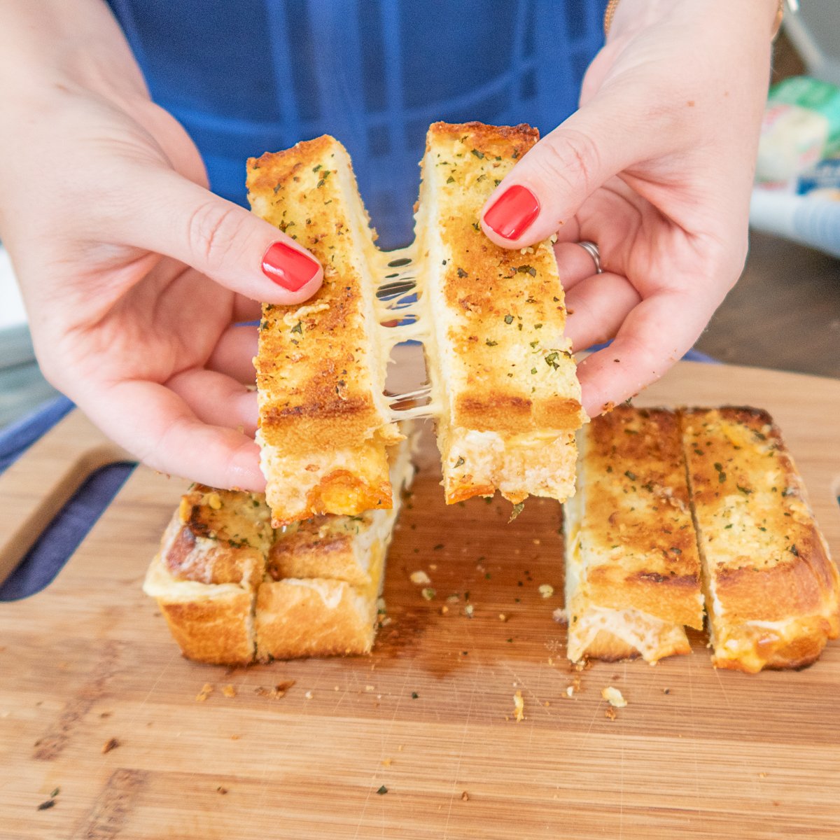 How to make a Giant Grilled Cheese Grilled Cheese Appetizer