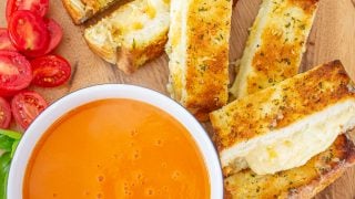 Giant Grilled Cheese Appetizer
