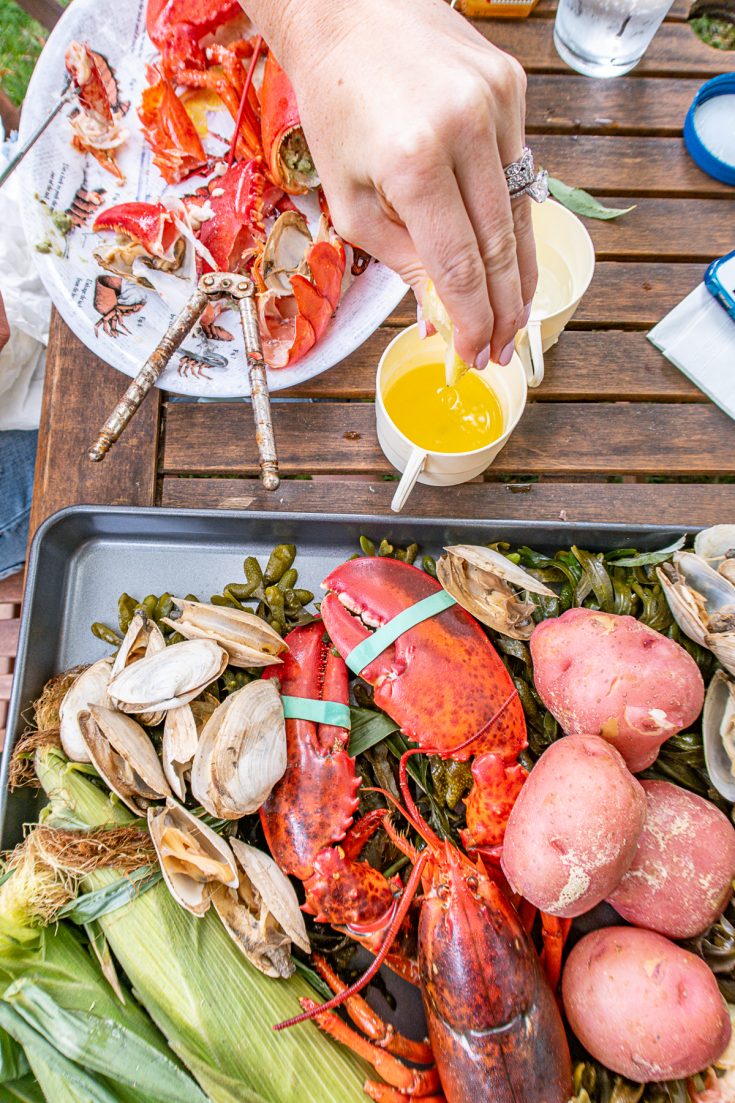 A Traditional Maine Lobster Bake in a Pot - thekittchen