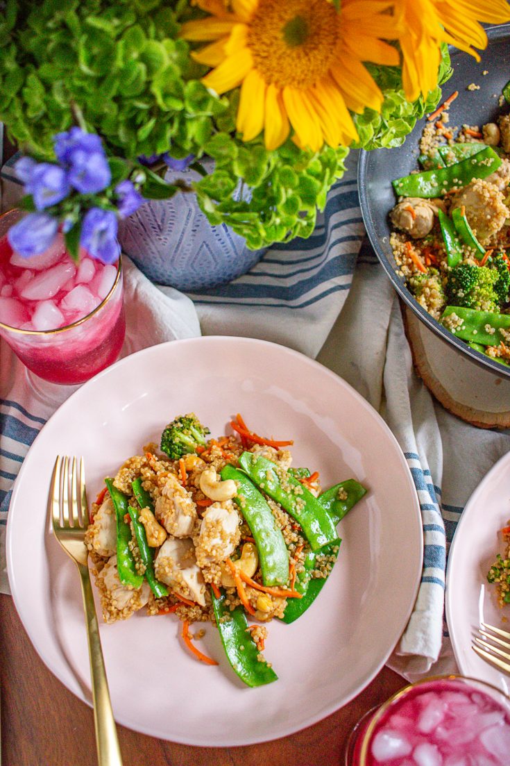 5 Minute Asian Snap Pea Salad Recipe - The Wanderlust Kitchen