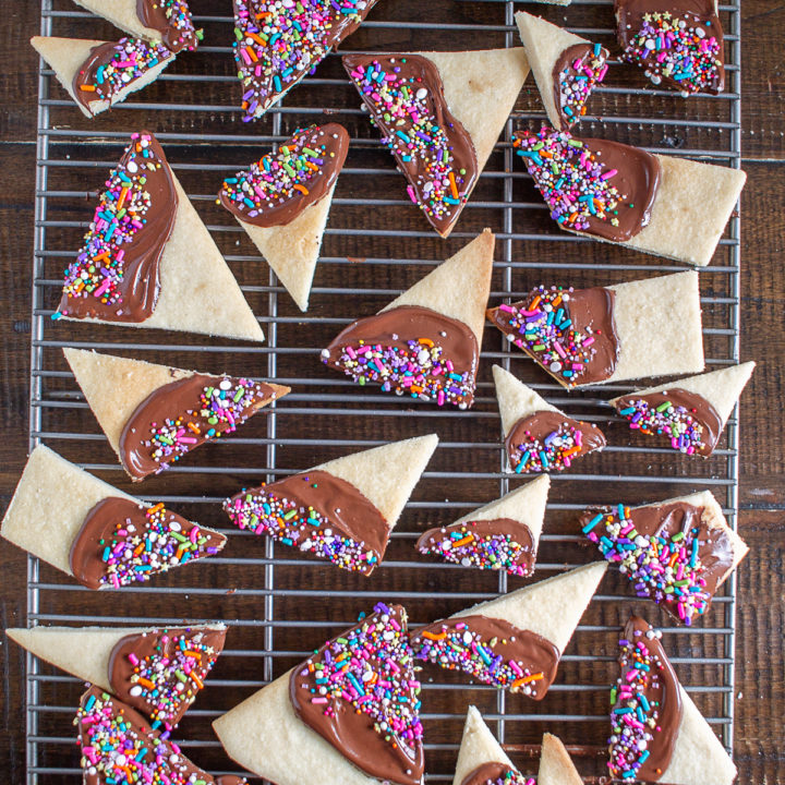 Chocolate Dipped Shortbread