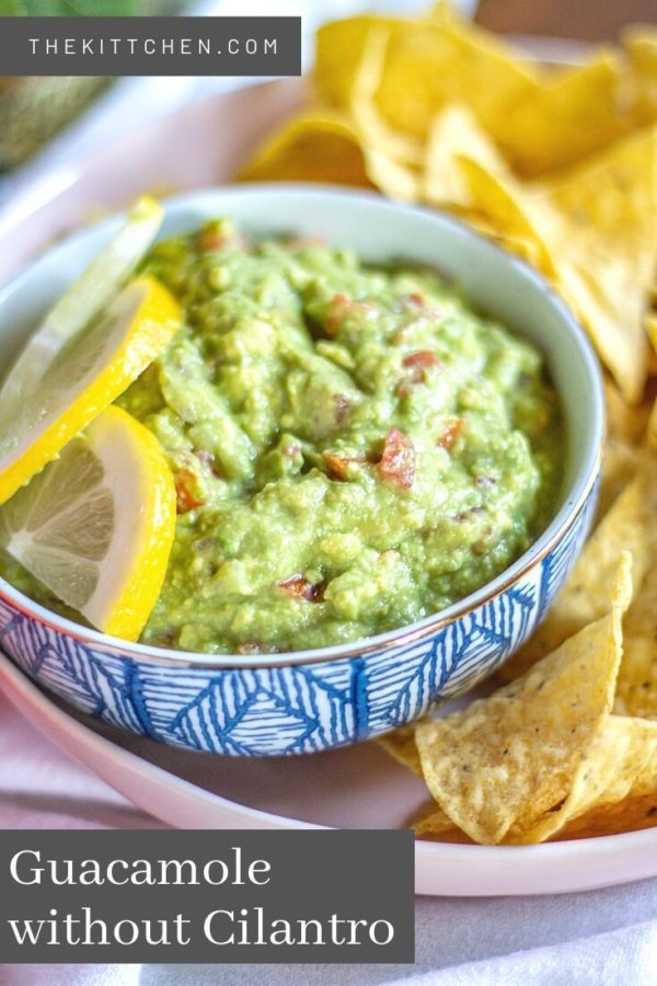 Cilantro isn't for everyone. That's why I make guacamole without cilantro. This guacamole comes together in just 5 minutes and has lots of citrus flavors.