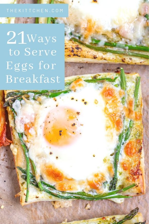 Learn 21 ways to serve eggs for breakfast, from classic to more creative recipes. These recipes are perfect for making a weekend brunch at home.