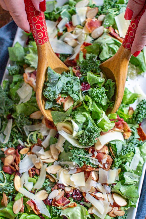 Brussels Sprout and Kale Salad inspired by Blue Door Farm Stand 3