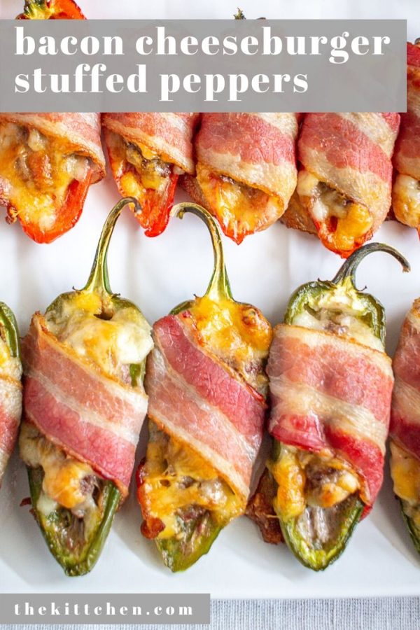 Bacon Cheeseburger Stuffed Peppers are an easy yet filling appetizer that I have made again and again. This is the type of recipe that is all about assembling ingredients. Anyone can make this, even if you don't really know how to cook.
