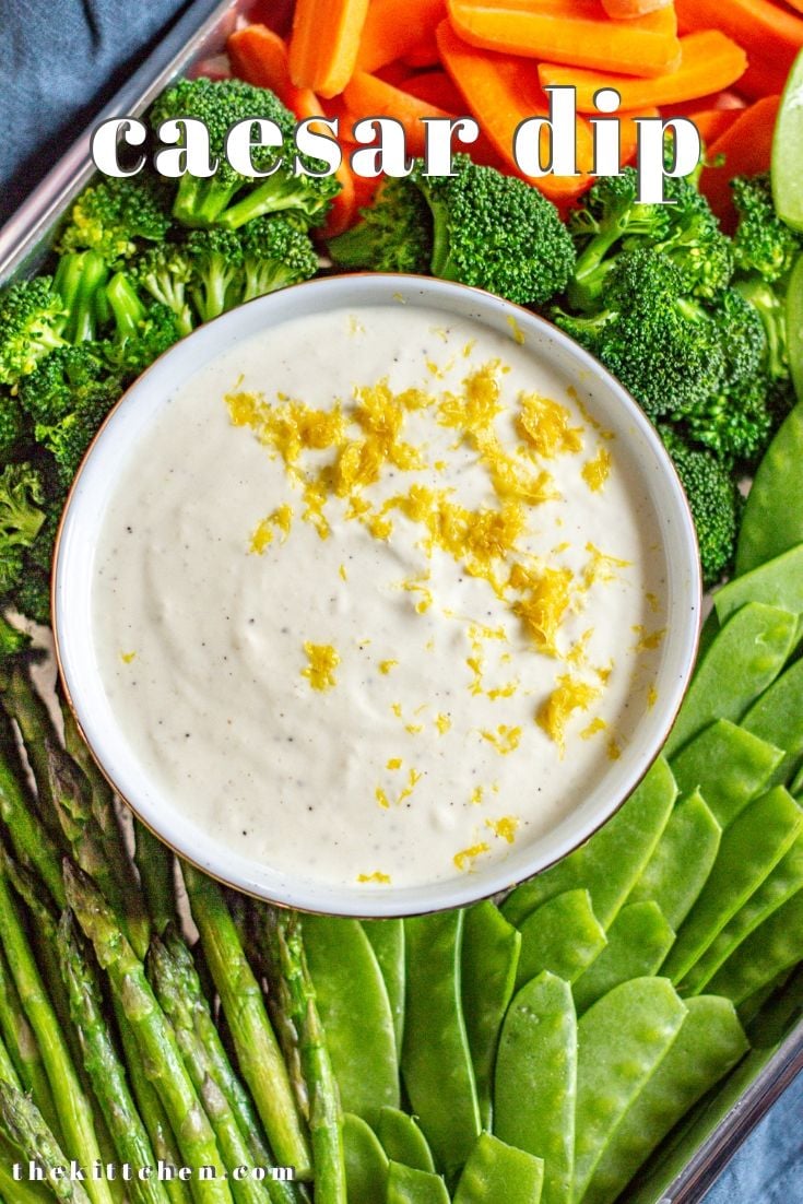 Easy Garden Caesar Dip