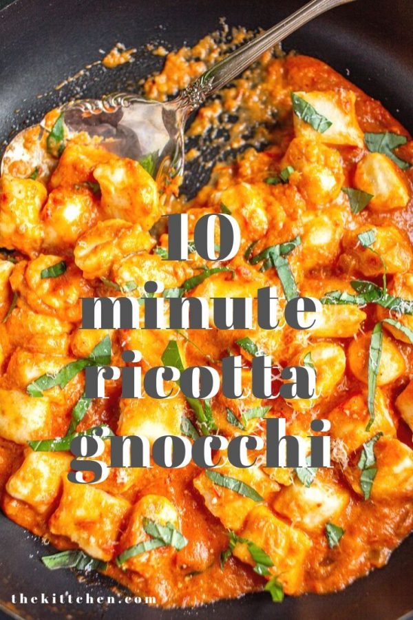 I know, it sounds too good to be true, but you can make this easy Ricotta Gnocchi in just 10 minutes.