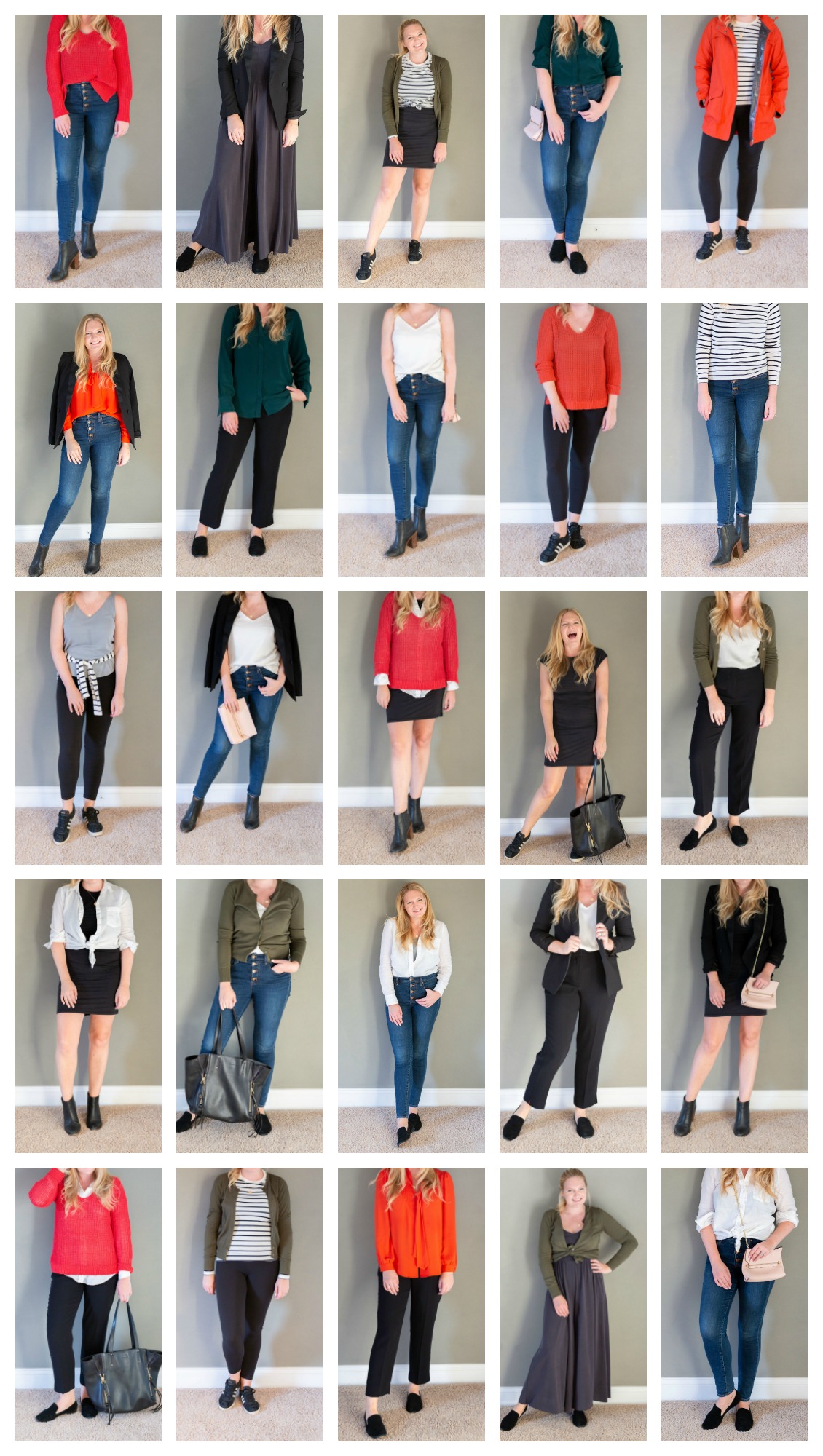 Travel Capsule Wardrobe The Best Packing List 14 Items, 25+ Outfits