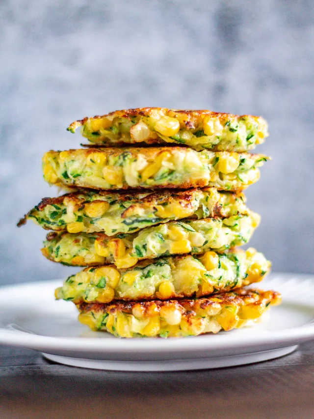 Summer Corn and Zucchini Fritters