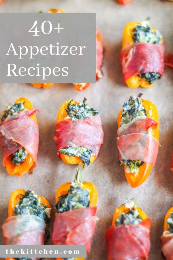 40+ Appetizer Recipes | Whether you are hosting friends or looking to bring something to a party, you can find the perfect appetizer in this appetizer guide. 