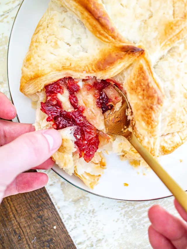 Baked Brie with Cranberry Chutney Story