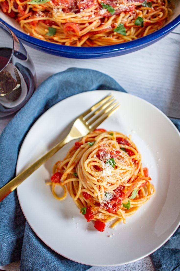 Spaghetti alla Rustica Recipe | How to make Spaghetti all Rustica
