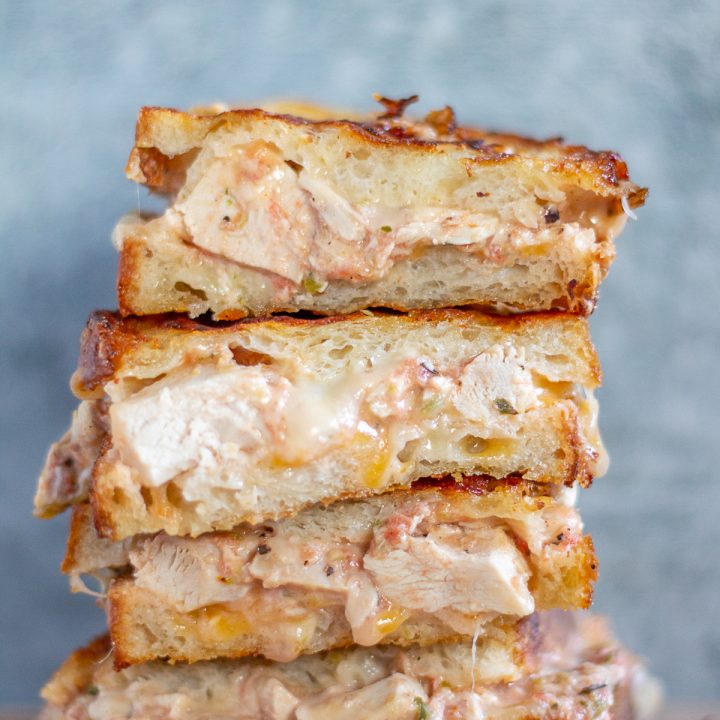 Enchiladas Suizas Grilled Cheese