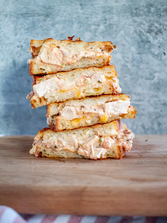 Enchiladas Suizas Grilled Cheese Story