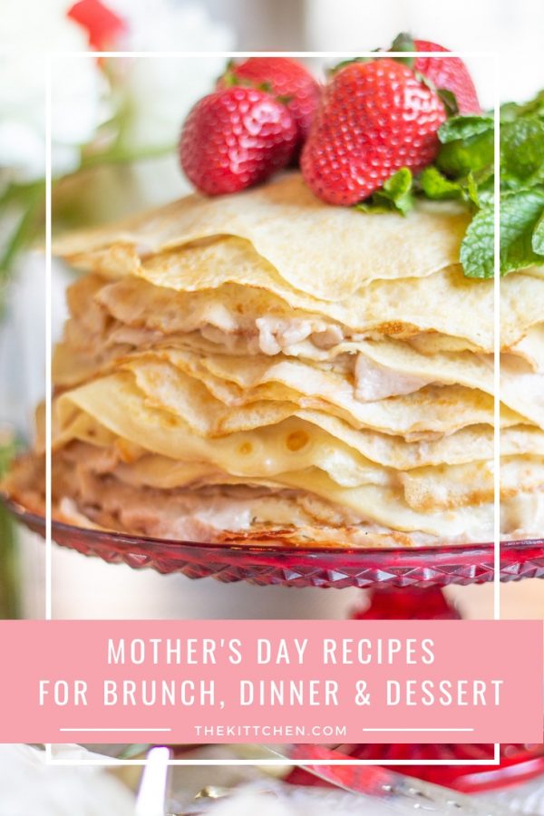 Mother's Day is just around the corner so I am gathering up some Mother's Day Recipes to help you celebrate the holiday. Here are easy and crowd pleasing recipes for brunch and dinner.