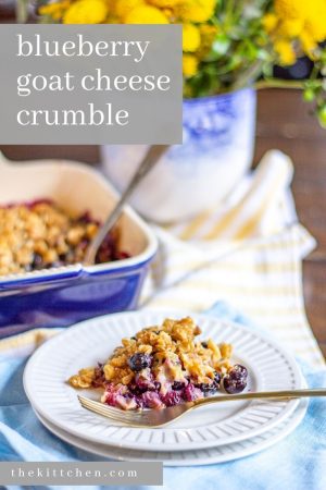 blueberry crumble flavorful