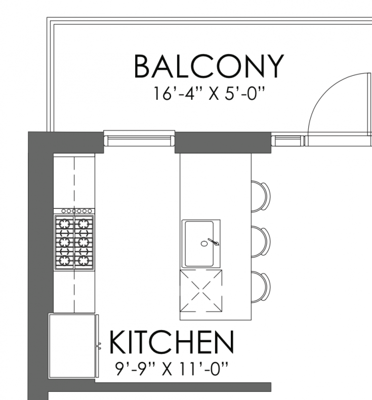 Kitchen Blueprint 735x789 