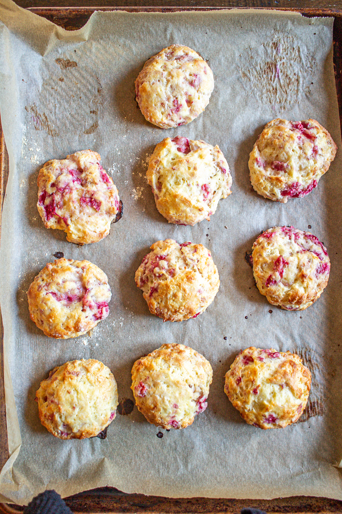 Easy Raspberry Lemon Scone Recipe | From Scratch Scones