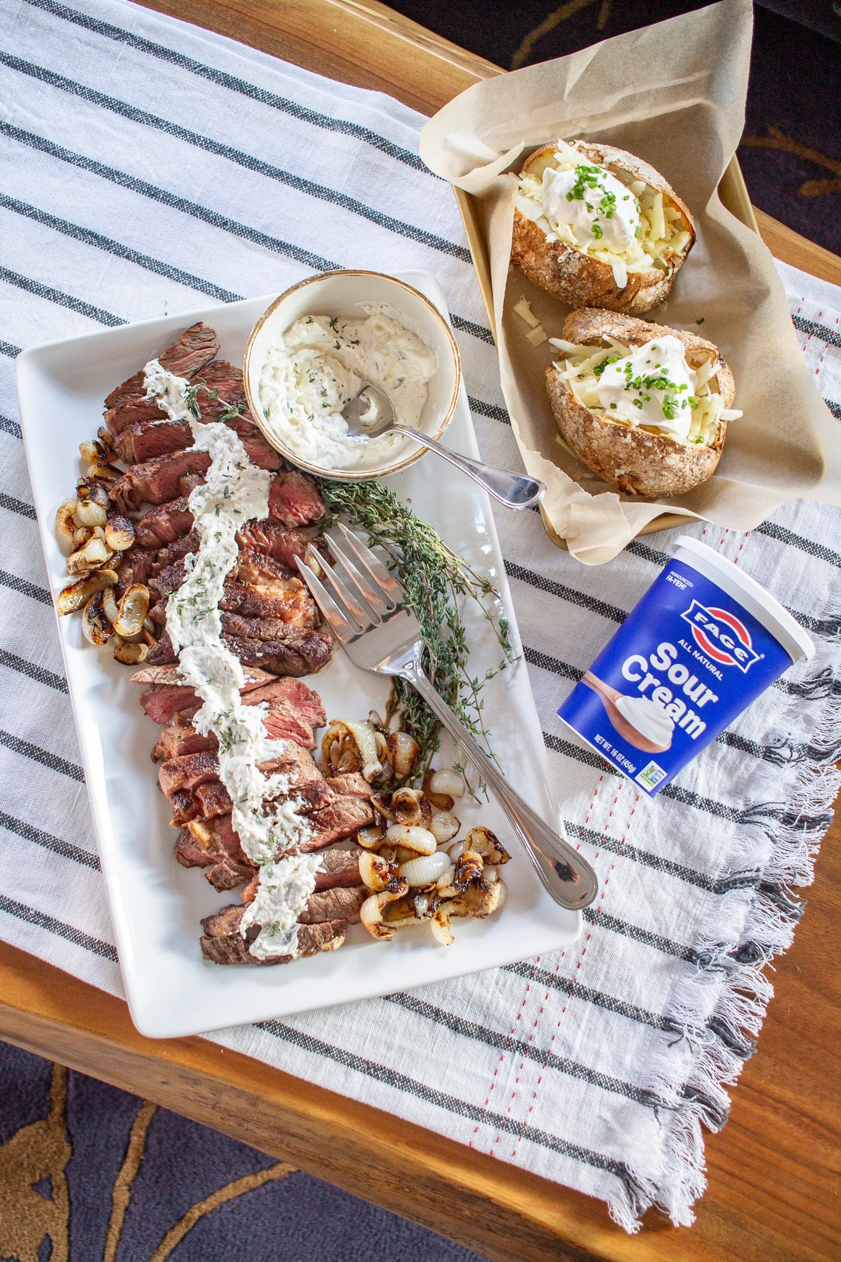 Kelly’s Horseradish Cream Sauce with FAGE Sour Cream thekittchen