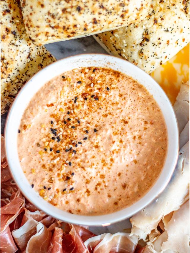 Roasted Red Pepper Dip Story
