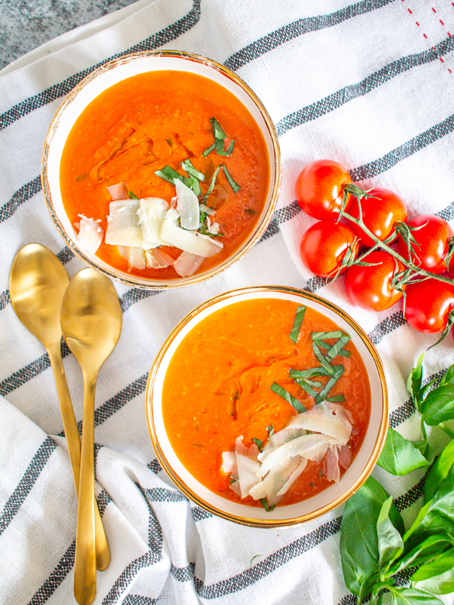 Herb Roasted Tomato Soup Story